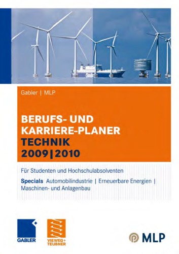 Обложка книги MLP Berufs- und Karriere-Planer Technik 2009   2010: Für Studenten und Hochschulabsolventen. 11. Auflage