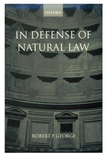 Обложка книги In Defense of Natural Law