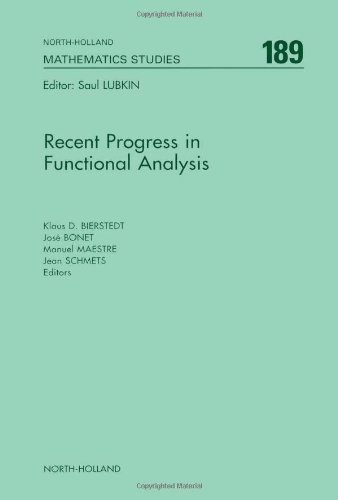 Обложка книги Recent Progress in Functional Analysis (North-Holland Mathematics Studies, 189)