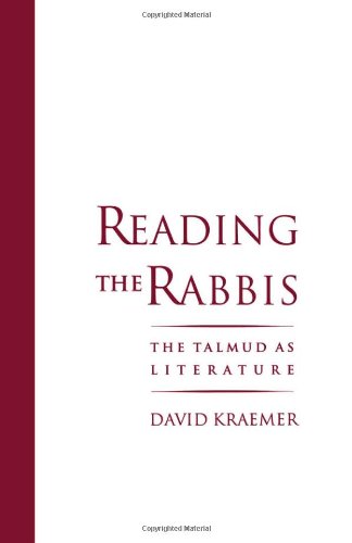Обложка книги Reading the Rabbis: The Talmud as Literature
