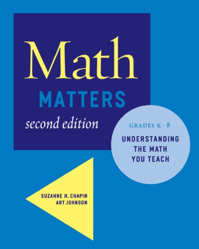 Обложка книги Math Matters: Understanding the Math You Teach Grades K-8, 2nd Edition
