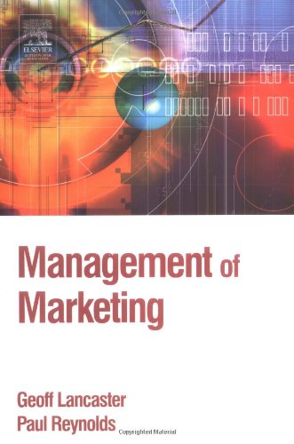 Обложка книги Management of Marketing