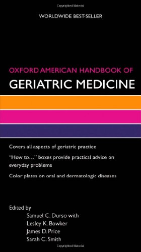 Обложка книги Oxford American Handbook of Geriatric Medicine (Oxford American Handbooks)