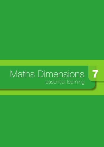 Обложка книги Maths dimensions 7