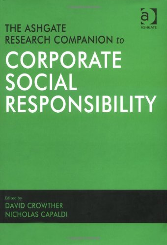 Обложка книги The Ashgate Research Companion to Corporate Social Responsibility (Corporate Social Responsibility Series)