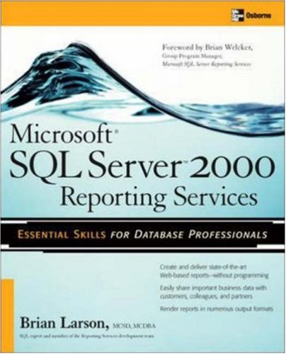Обложка книги Microsoft SQL Server 2000 Reporting Services