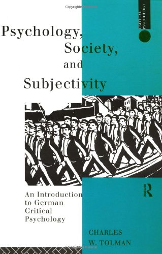 Обложка книги Psychology, Society and Subjectivity: An Introduction to German Critical Psychology