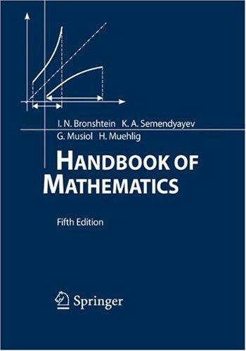 Обложка книги Handbook of Mathematics, 5th edition