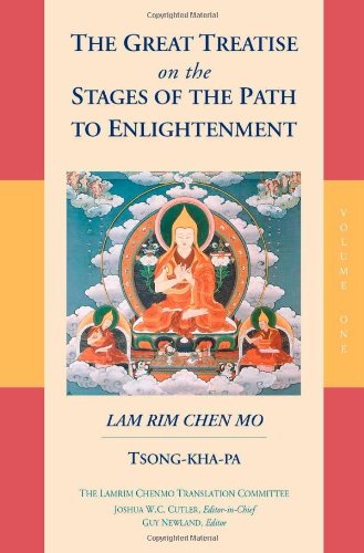 Обложка книги The Great Treatise on the Stages of the Path to Enlightenment, volume one