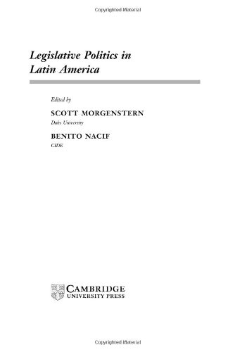 Обложка книги Legislative Politics in Latin America (Cambridge Studies in Comparative Politics)