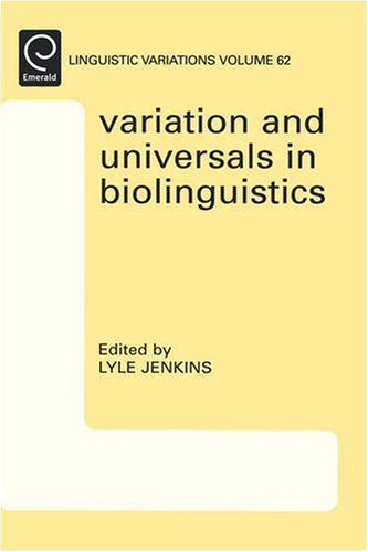 Обложка книги Variation and Universals in Biolinguistics