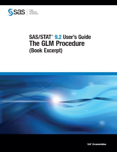 Обложка книги SAS STAT 9.2 User's Guide: The GLM Procedure (Book Excerpt)
