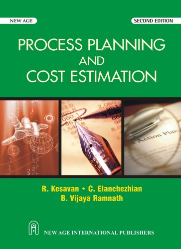 Обложка книги Process Planning and Cost Estimation, Second Edition