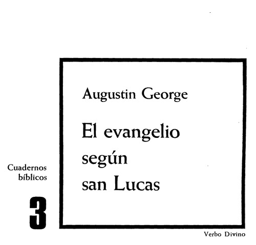 Обложка книги El Evangelio Según San Lucas
