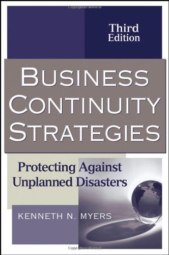 Обложка книги Business Continuity Strategies: Protecting Against Unplanned Disasters