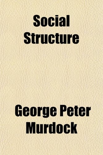 Обложка книги Social Structure