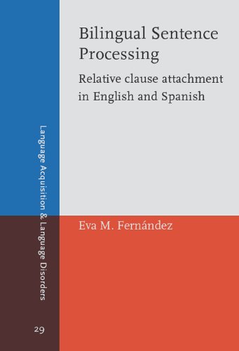Обложка книги Bilingual Sentence Processing: Relative Clause Attachment in English and Spanish