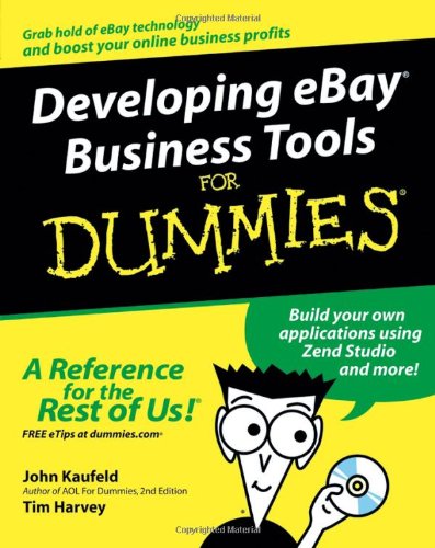 Обложка книги Developing eBay Business Tools For Dummies (For Dummies (Business &amp; Personal Finance))