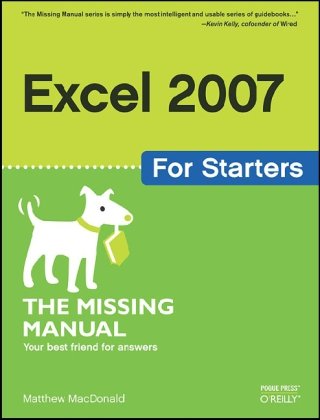 Обложка книги Excel 2007 for Starters: The Missing Manual