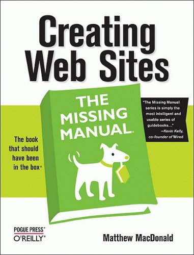 Обложка книги Creating Web Sites: The Missing Manual