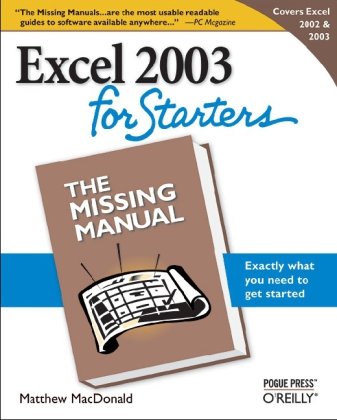 Обложка книги Excel for Starters: The Missing Manual