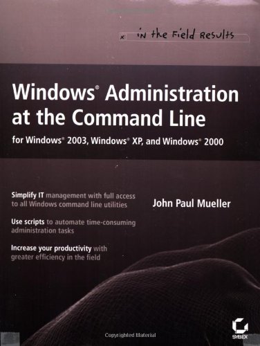 Обложка книги Windows Administration at the Command Line for Windows 2003, Windows XP, and Windows 2000