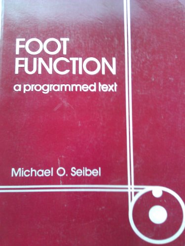 Обложка книги Foot Function: A Programmed Text