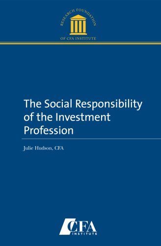 Обложка книги The Social Responsibility of the Investment Profession