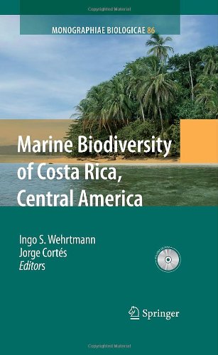 Обложка книги Marine Biodiversity of Costa Rica, Central America (Monographiae Biologicae)