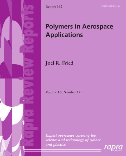 Обложка книги Polymers in Aerospace Applications (Rapra Review Reports, Report 192)