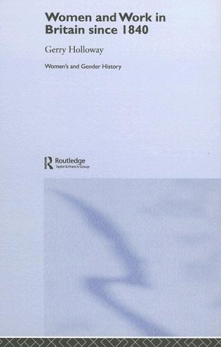 Обложка книги Women and Work in Britain since 1840 (Women's and Gender History)