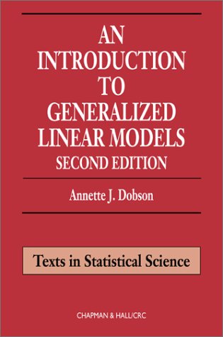 Обложка книги An Introduction to Generalized Linear Models, Second Edition