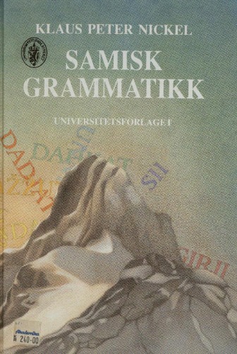 Обложка книги Samisk grammatikk