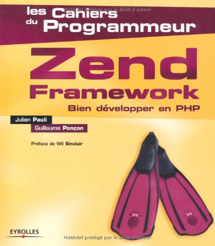 Обложка книги Zend Framework : Bien développer en PHP