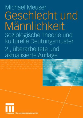 Обложка книги Geschlecht und Männlichkeit, 2. Auflage