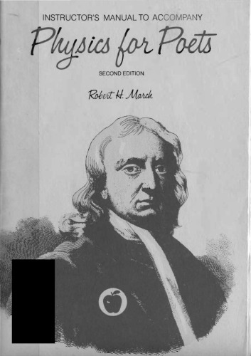 Обложка книги Instructor's Manual to Accompany Physics for Poets Second Edition