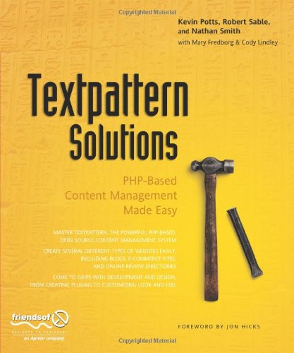 Обложка книги Textpattern Solutions: PHP-Based Content Management Made Easy