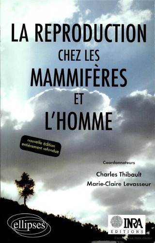 Обложка книги La reproduction chez les mammifères et l'homme