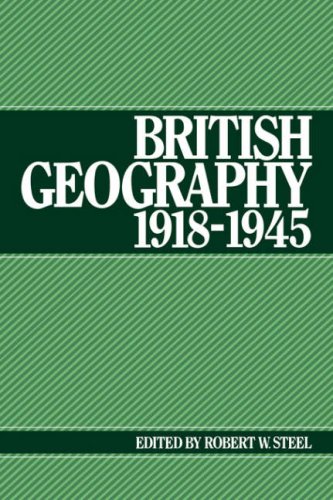 Обложка книги British Geography 1918-1945