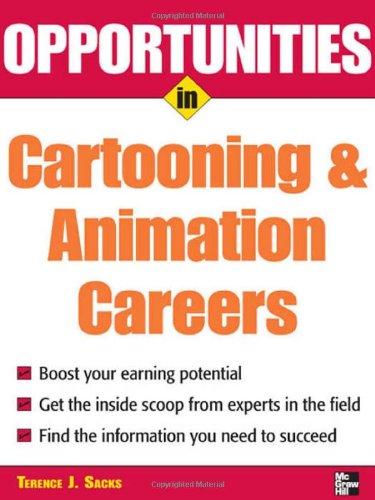 Обложка книги Opportunities in Cartooning &amp; Animation Careers