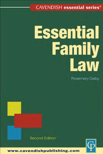 Обложка книги Essential Family Law, 2nd edition (Essential)