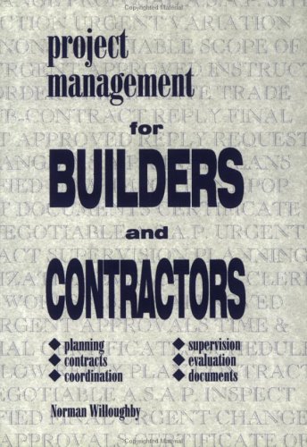 Обложка книги Project Management for Builders and Contractors