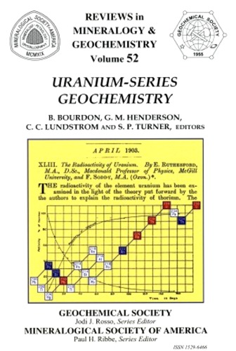Обложка книги Uranium-Series Geochemistry (Reviews in Mineralogy and Geochemistry,)