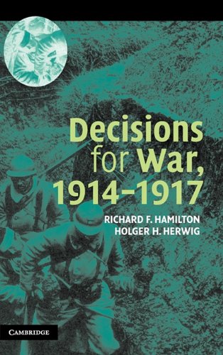 Обложка книги Decisions for War, 1914-1917