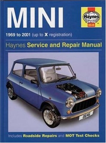 Обложка книги Haynes Mini 1969 to 2001 Up to X Registration Service and Repair Manual (Haynes Manuals)