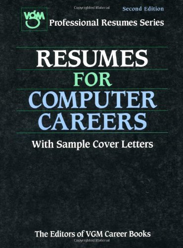 Обложка книги Resumes for Computer Careers, Second Edition