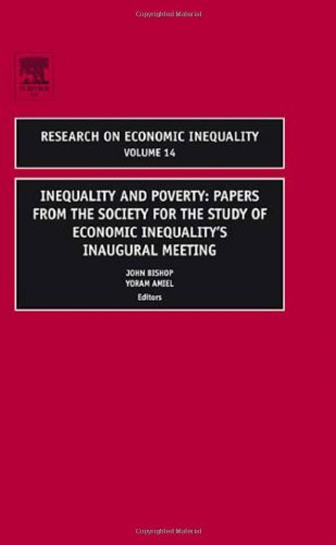 Обложка книги Inequality and Poverty, Volume 14: Papers from the Society for the Study of Economic Inequalitys Inaugural Meeting (Research on Econoomic Inequality) (Research on Economic Inequality)