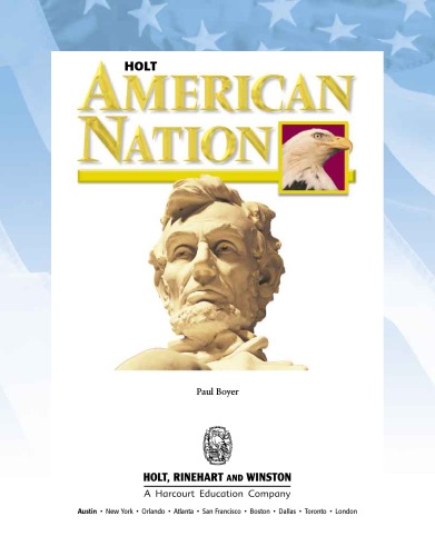 Обложка книги American Nation: Civil War to Present