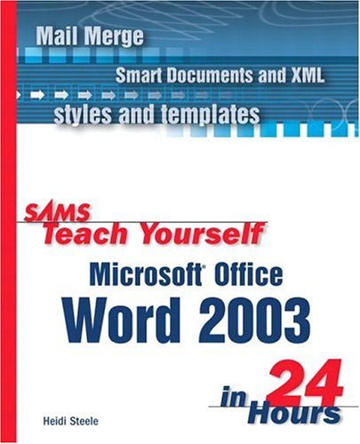 Обложка книги Sams Teach Yourself Microsoft Office Word 2003 in 24 Hours