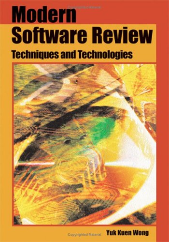 Обложка книги Modern Software Review: Techniques and Technologies